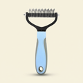 Brosse de toilettage double face